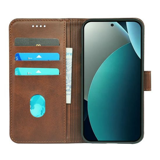 Magnet Case, Xiaomi Redmi Note 15 Pro 5G, καφέ