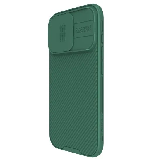 Nillkin Camshield, iPhone 16 Pro, zelený