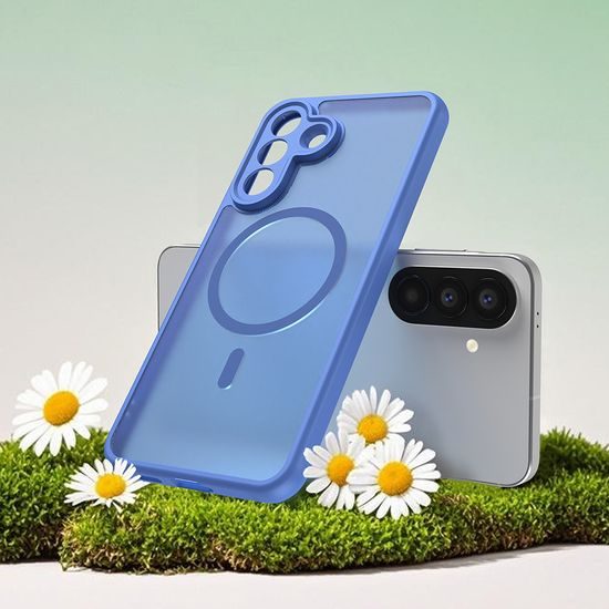 Techsuit HaloFrost II MagSafe, Samsung Galaxy A57 5G, světle modrý