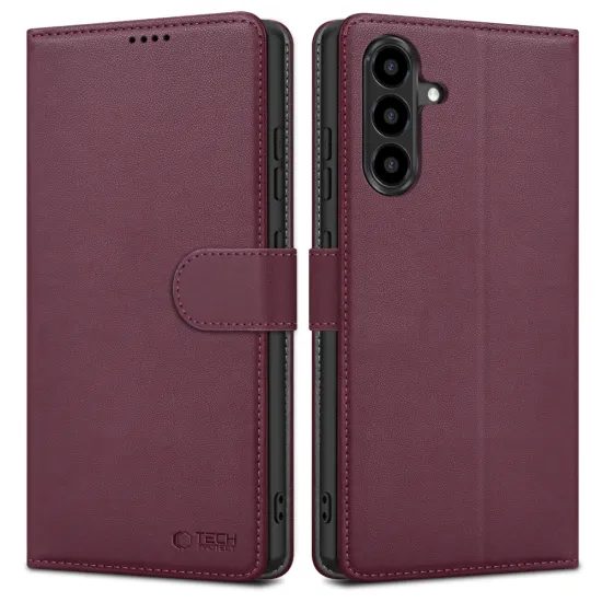 Custodia Tech-Protect Samsung Galaxy A26 5G / A17 4G / 5G, bordeaux