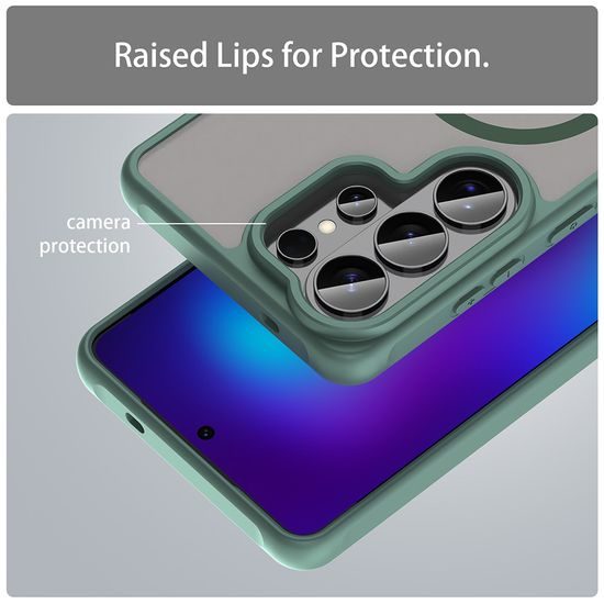 Techsuit HaloFrost II MagSafe, Samsung Galaxy S26 Ultra, πράσινο