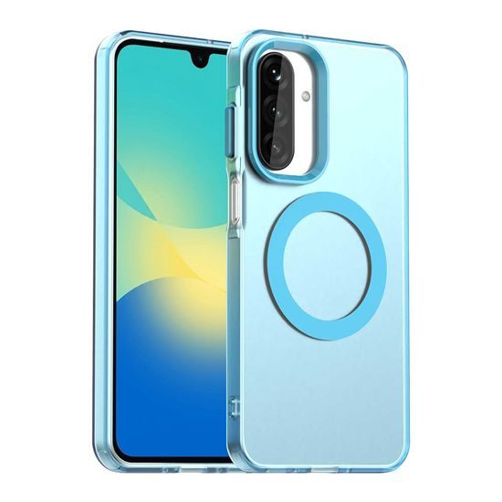 Techsuit CandyCase MagSafe Schutzhülle für Samsung Galaxy A27 5G - Magnetische Hülle mit Stoßschutz - Blau