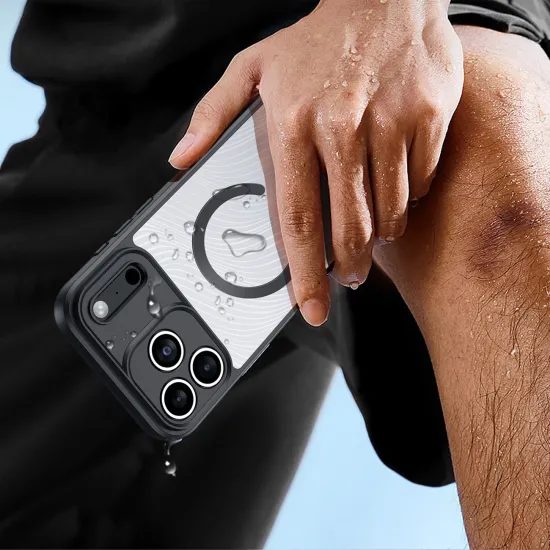 Dux Ducis Aimo Mag s MagSafe, iPhone 17 Pro, čierne