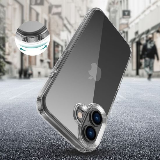 Tech-Protect Flexair Hybrid, iPhone 16, διάφανη