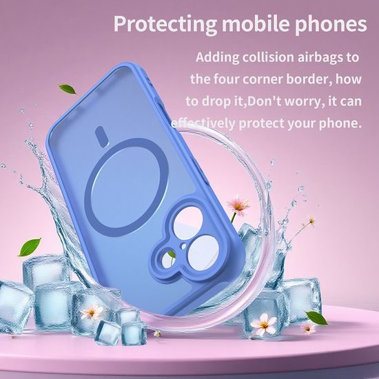 Techsuit HaloFrost II MagSafe, iPhone 17, ανοιχτό μπλε