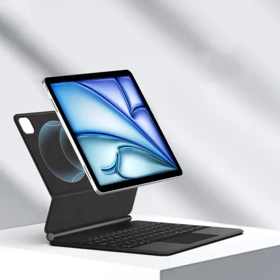 Tech-Protect Μαγνητική Θήκη με Πληκτρολόγιο, Apple iPad Air 10,9" 4 / 5 / 2020-2022 / 11" 6 / 7 / 2024-2025, μαύρο