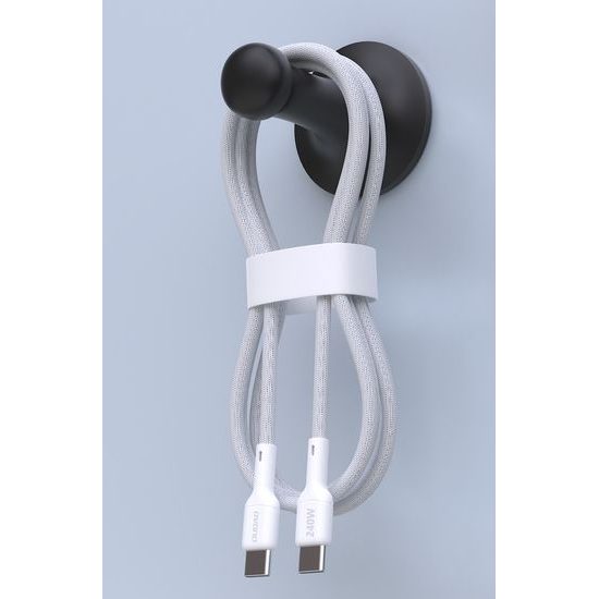 Dudao L9C Max USB-C auf USB-C Kabel, 240W, PD, 1,2m - Weiß