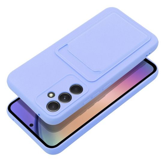 Card Case obal, Samsung Galaxy A54 5G, fialový
