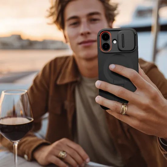 Tech-Protect Kevlar Aura MagSafe θήκη, iPhone 17, μαύρη