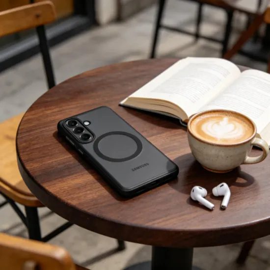 Tech-Protect MagPeak MagSafe, Samsung Galaxy S26, černý matný