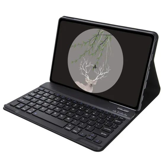 Θήκη με Πληκτρολόγιο Bluetooth για Lenovo Tab P12 (TB-370), Μαύρο
