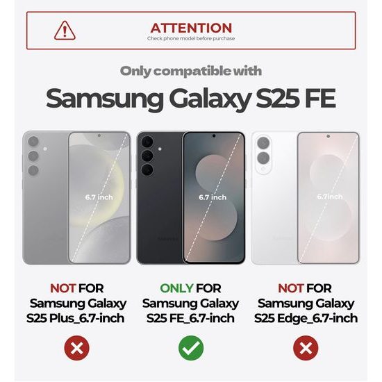 Dexnor 360 Kickstand Camprotector θήκη Samsung Galaxy S25 FE, ροζ