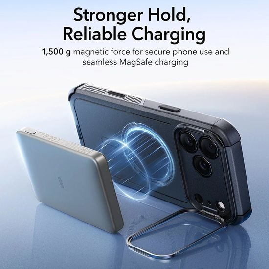 Θήκη ESR Cyber Armor Kickstand, iPhone 17 Pro, μαύρη