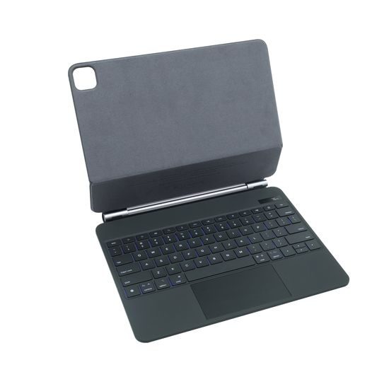JP Magnetic Keyboard MK01 θήκη tablet με οθόνη, iPad Pro 12.9, 2018 / 2020 / 2021 / 2022, iPad Air 13 2024 / 2025, μαύρο