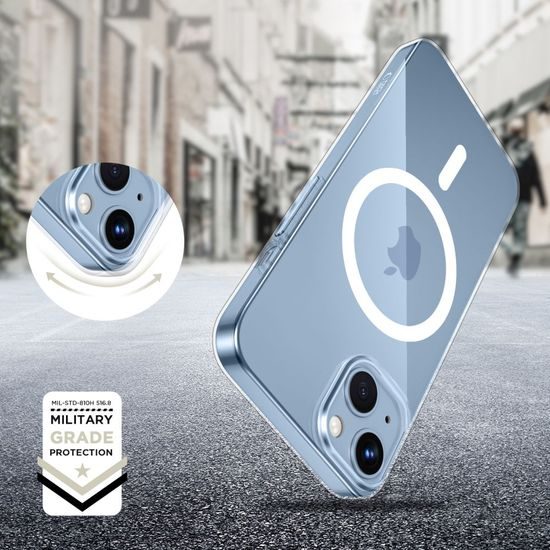 Tech-Protect Flexair MagSafe, iPhone 13 / 14, прозрачен