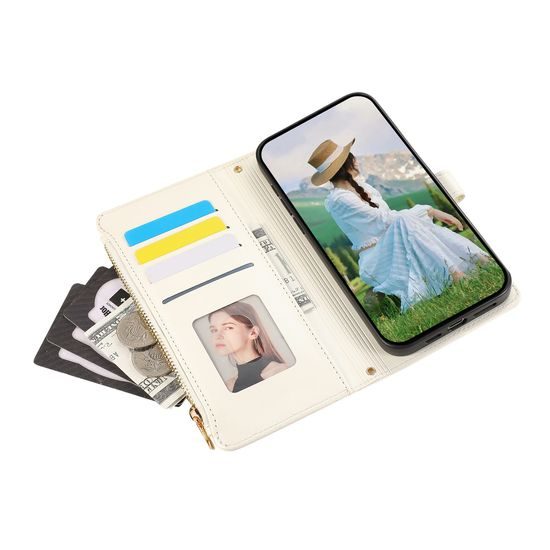 Glamour pouzdro, Samsung Galaxy A55, bílé