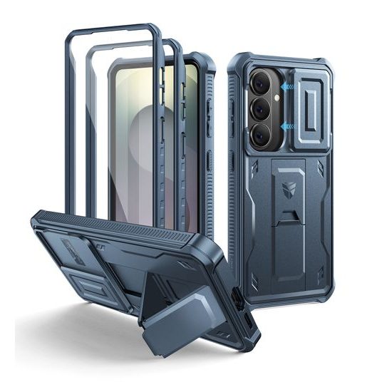 Dexnor 360 Kickstand Camprotector θήκη Samsung Galaxy S26, μπλε