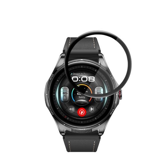 Huawei Watch Buds 2 aizsargplēve – Techsuit Nano Flex komplekts 2 gab. – melns