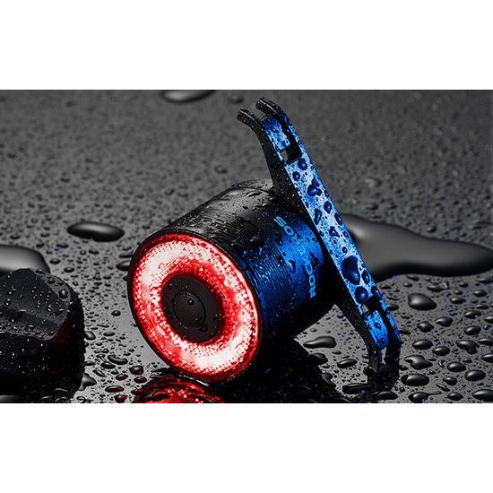 Rockbros Q3 Πίσω φως για ποδήλατα, μαύρο