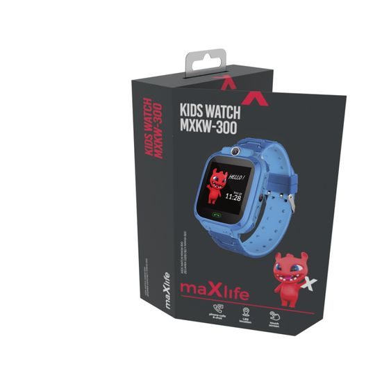 Maxlife MXKW-300 dětské smart hodinky, růžové