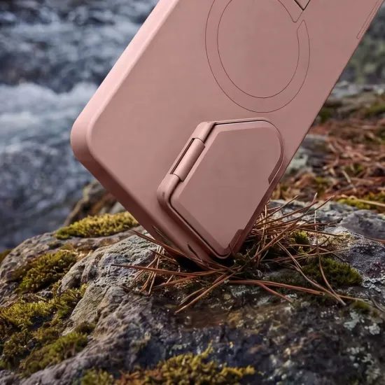 Tech-Protect Kevlar Aura MagSafe Schutzhülle für Samsung Galaxy S26 Ultra - Gehärtetes Case mit Ständer - Rosa