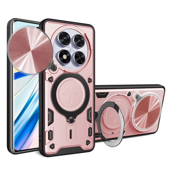 Techsuit CamGuard Pro, Xiaomi Redmi Note 14 Pro 5G / Poco X7, ροζ χρυσό