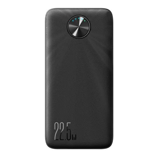 Joyroom JR-PBF15 22.5W Powerbank 10000mAh USB-C + USB-A, μαύρο