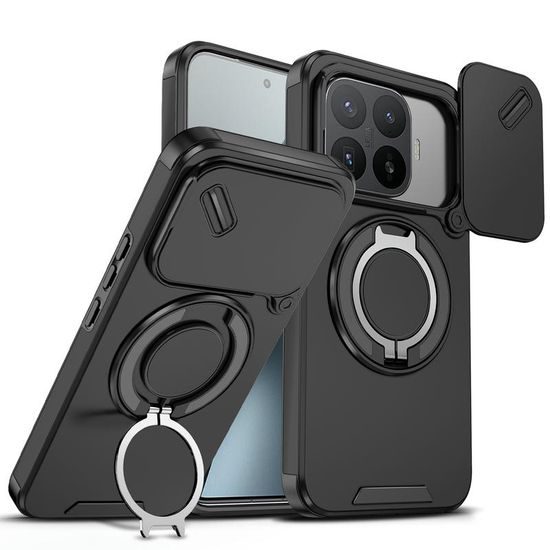 Θήκη Camslide Stand, Xiaomi 17T Pro, μαύρη
