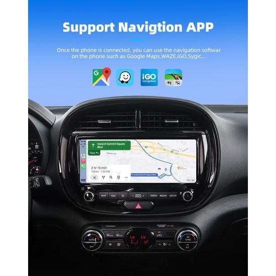 Ασύρματος Προσαρμογέας για CarPlay και Android Auto, Plug & Play, ABS, CA27