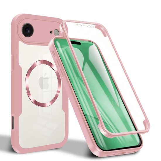 Techsuit MagSafe ColorVerse 360, iPhone Air, ροζ