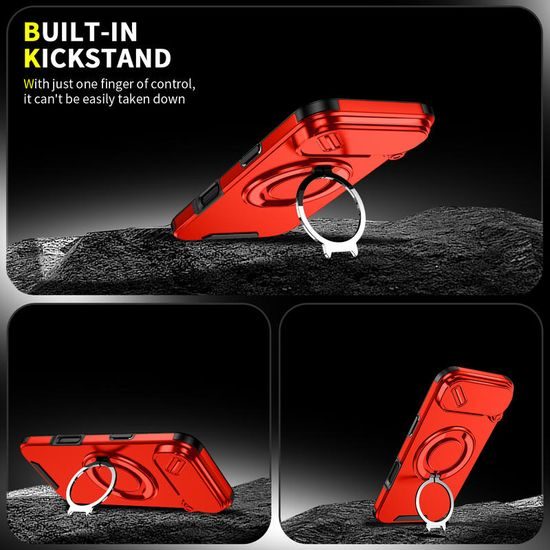 Θήκη Camslide Stand, iPhone Air, κόκκινη