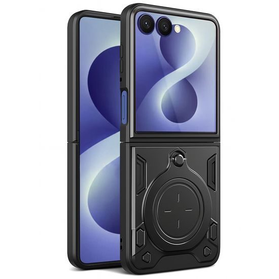 Samsung Galaxy Z Flip 8 ümbris – Techsuit CamGuard Pro – must