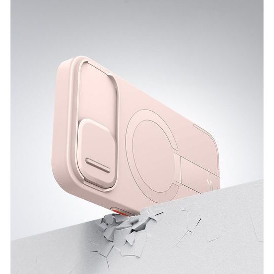Suritch MagSafe Kickstand Camprotector θήκη iPhone 13 / 14, ροζ