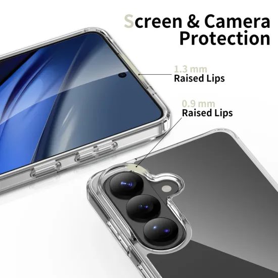 Tech-Protect Flexair Hybrid, Samsung Galaxy S26, průhledný
