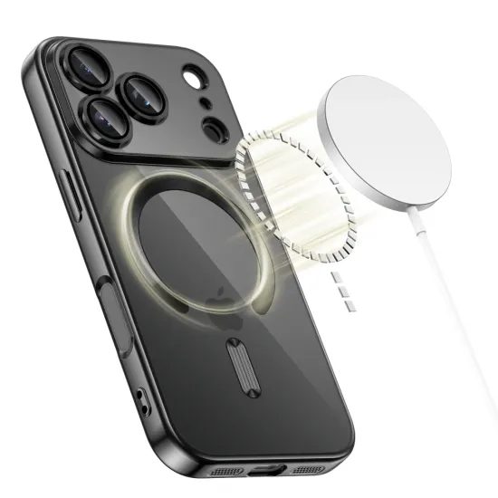 Tech-Protect MagFlex MagSafe iPhone 17 Pro Max, γυαλιστερό μαύρο