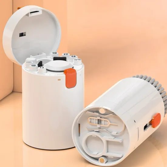 Πολυλειτουργικό σετ καθαρισμού 20σε1 για ακουστικά, πληκτρολόγια και οθόνες, λευκό