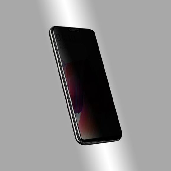 Techsuit 111D Privacy Panzerglas für Xiaomi Redmi 17 4G / 5G - Gehärtetes Displayschutzglas mit Anti-Spy Technologie - Schwarz