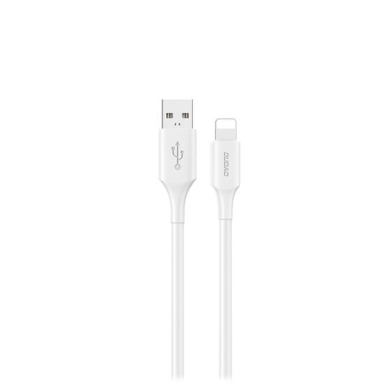 Dudao L2sL USB-A auf Lightning Kabel für Apple - 6A Schnellladekabel 1,2m - Weiß