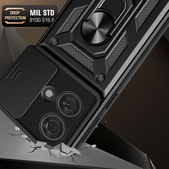 Tech-Protect CamShield Pro Motorola Edge 40 Neo, fekete