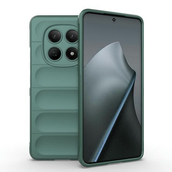 Θήκη Wency Magic Shield, Xiaomi Redmi Note 15 4G, πράσινη