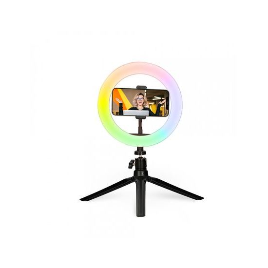 Ksix Studio Live Colors Kit Led Ring cu trepied