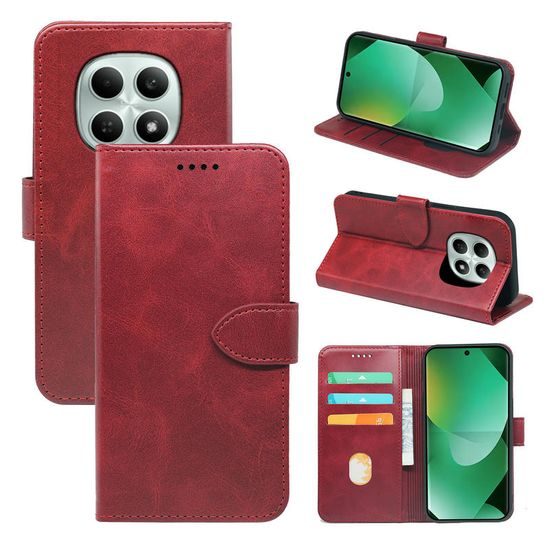 Magnet Case, Xiaomi Redmi Note 15 4G, κόκκινο