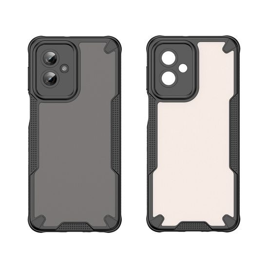 ArmorShield Hybrid Case, Motorola Moto G55, μαύρο