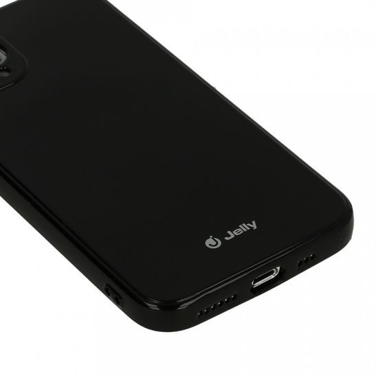 Jelly case iPhone 12 / 12 Pro, čierný