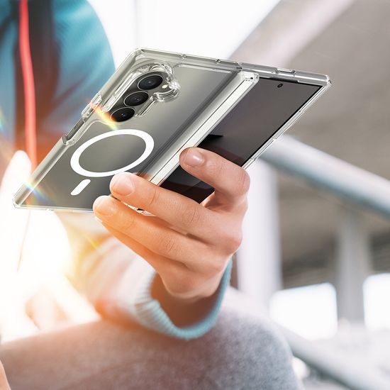 Dux Ducis Clin Magnetic obal, Samsung Galaxy Z Fold8 Ultra, průhledný