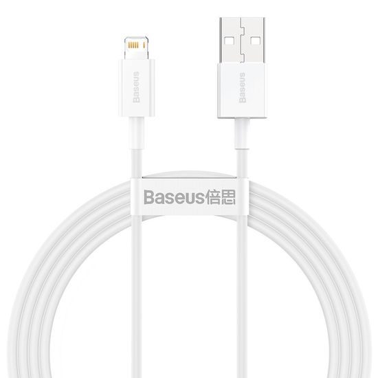 Baseus Superior USB - Lightning 1,5 m, bílý (CALYS-B02)