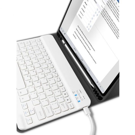 Púzdro Tech-Protect SC Pen + klávesnica, Apple iPad Air 4 2020 / 5 2022, čierne