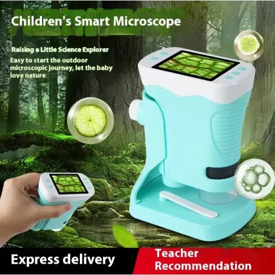 MiniScope Pro μικροσκόπιο για παιδιά, ροζ