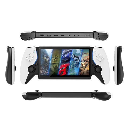 HC800 Premium prijenosna gaming konzola s 7" HD IPS zaslonom, bijela