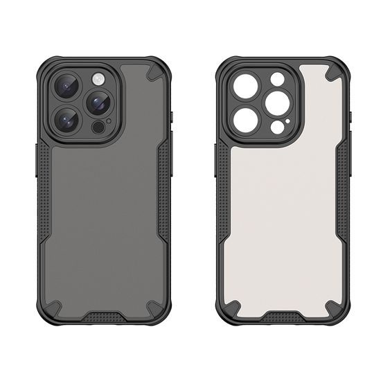 ArmorShield Hybrid Case, iPhone 15 Pro, μαύρο